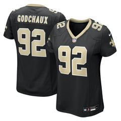 NFL New Orleans Saints Davon Godchaux  Women's Team Game Jersey