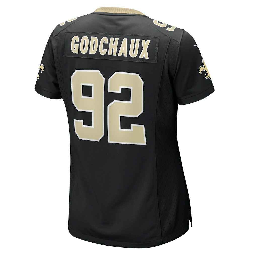 NFL New Orleans Saints Davon Godchaux  Women's Team Game Jersey