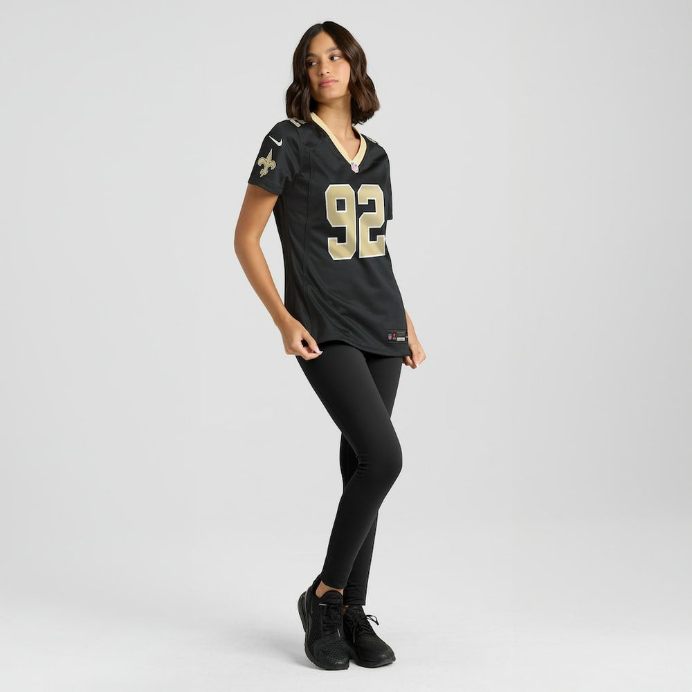 NFL New Orleans Saints Davon Godchaux  Women's Team Game Jersey
