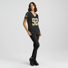 NFL New Orleans Saints Davon Godchaux  Women's Team Game Jersey