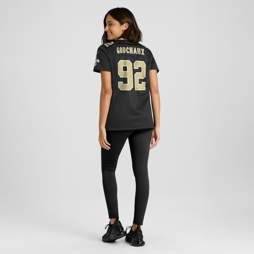 NFL New Orleans Saints Davon Godchaux  Women's Team Game Jersey