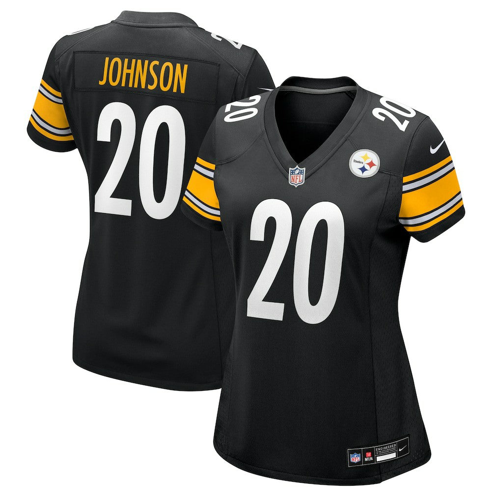 NFL Pittsburgh Steelers Kaleb Johnson  Women's Team Game Jersey