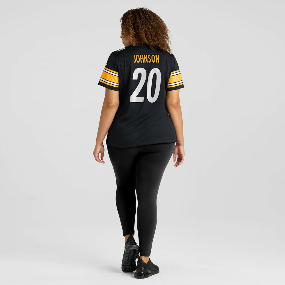 NFL Pittsburgh Steelers Kaleb Johnson  Women's Team Game Jersey