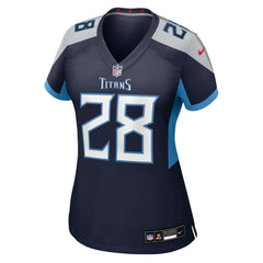 NFL Tennessee Titans Kalel Mullings  Women's Team Game Jersey