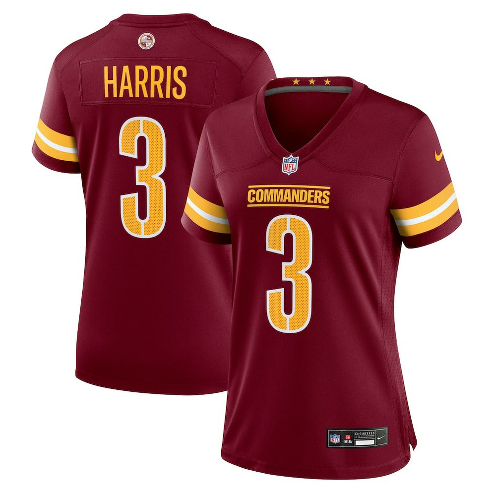 NFL Washington Commanders Will Harris  Women's Team Game Jersey
