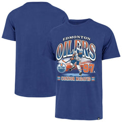 Connor McDavid Edmonton Oilers '47 Franklin Player Name & Number T-Shirt