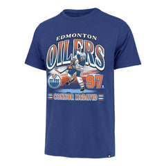 Connor McDavid Edmonton Oilers '47 Franklin Player Name & Number T-Shirt