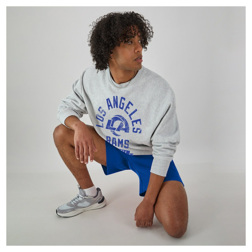 NFL Los Angeles Rams Reverse Weave Fleece Pullover Sweatshirt
