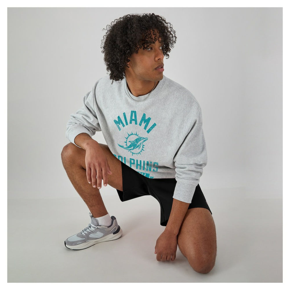 NFL Miami Dolphins Reverse Weave Fleece Pullover Sweatshirt