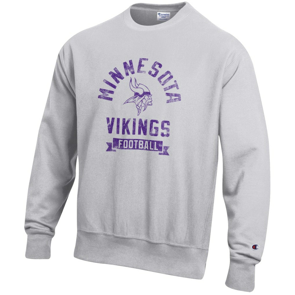 NFL Minnesota Vikings Reverse Weave Fleece Pullover Sweatshirt