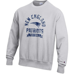 NFL New England Patriots Reverse Weave Fleece Pullover Sweatshirt