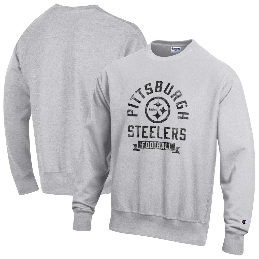 NFL Pittsburgh Steelers Reverse Weave Fleece Pullover Sweatshirt