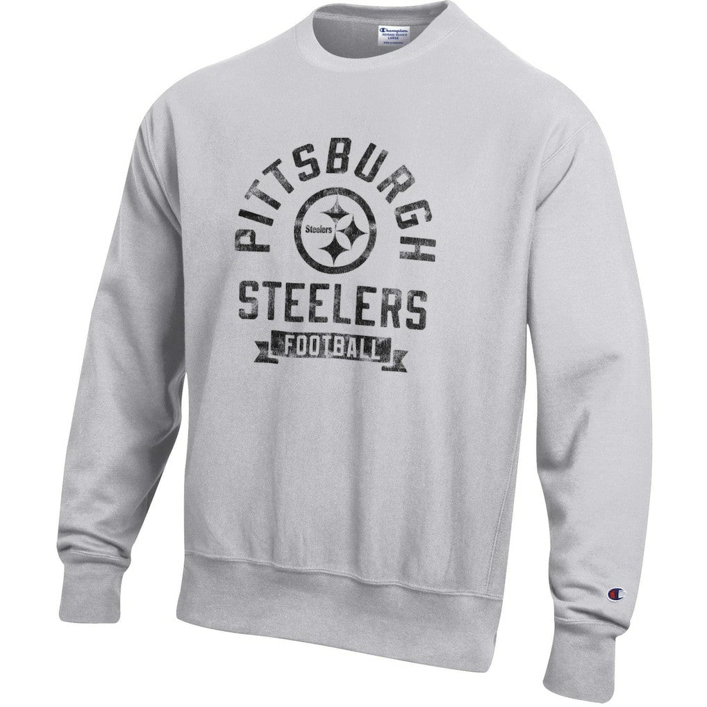 NFL Pittsburgh Steelers Reverse Weave Fleece Pullover Sweatshirt