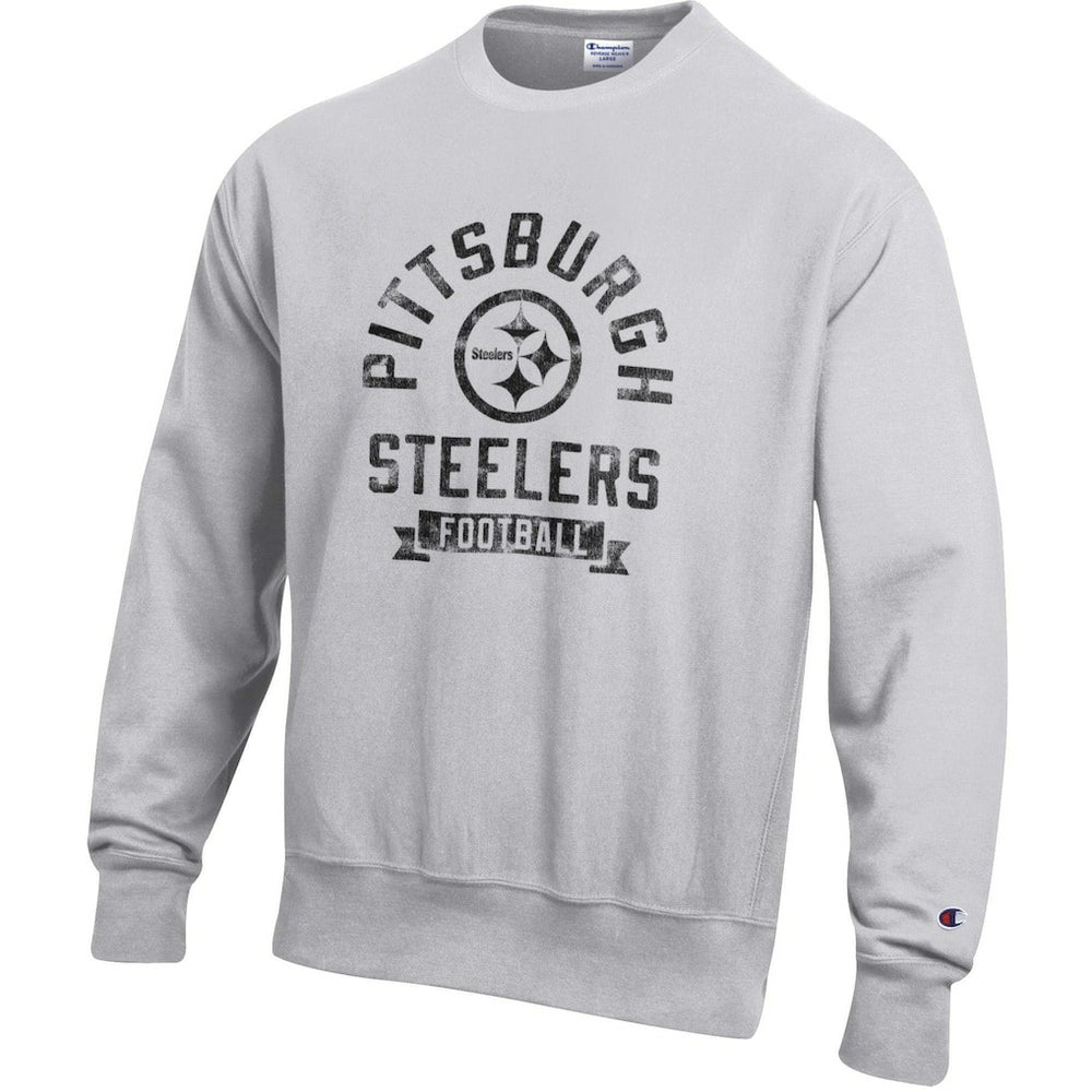 NFL Pittsburgh Steelers Reverse Weave Fleece Pullover Sweatshirt