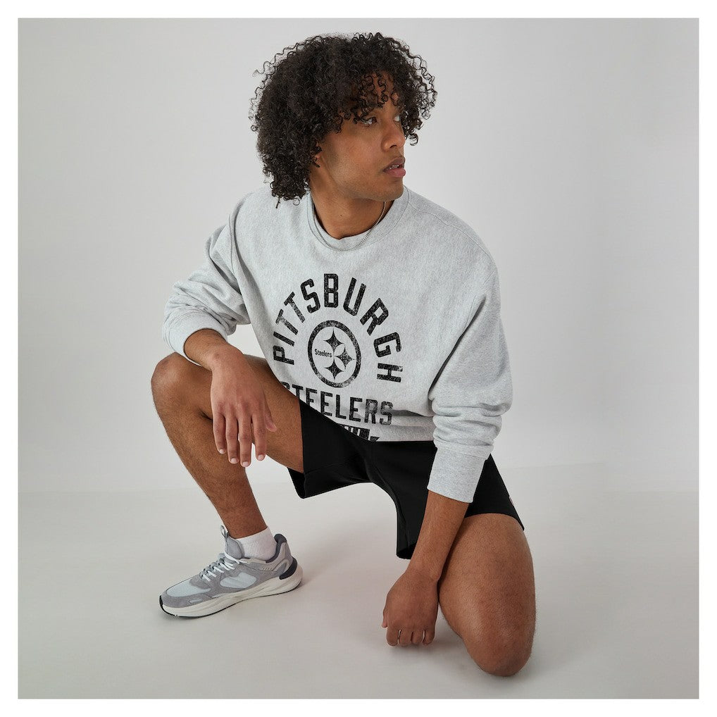 NFL Pittsburgh Steelers Reverse Weave Fleece Pullover Sweatshirt