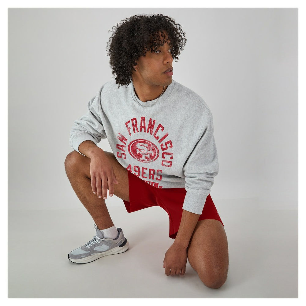 NFL San Francisco 49ers Reverse Weave Fleece Pullover Sweatshirt