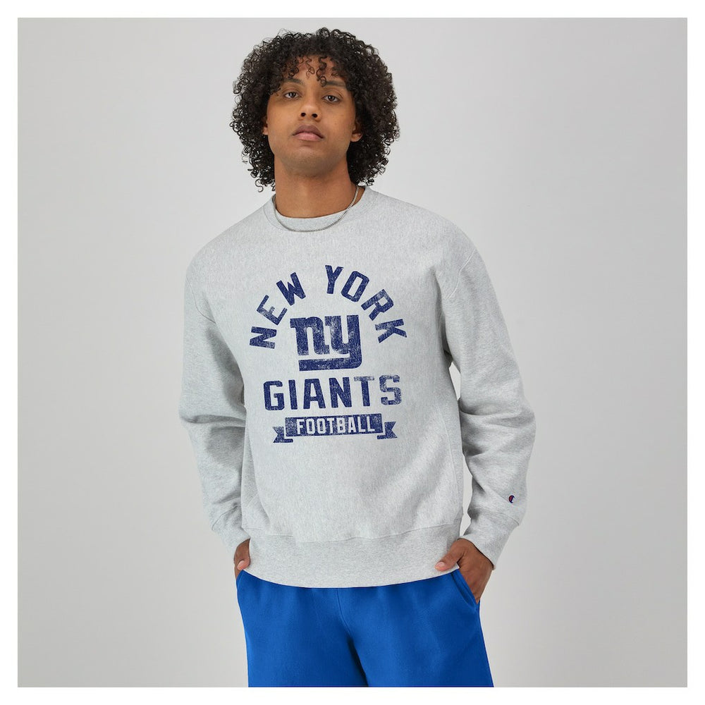 NFL New York Giants Reverse Weave Fleece Pullover Sweatshirt