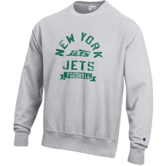 NFL New York Jets Reverse Weave Fleece Pullover Sweatshirt