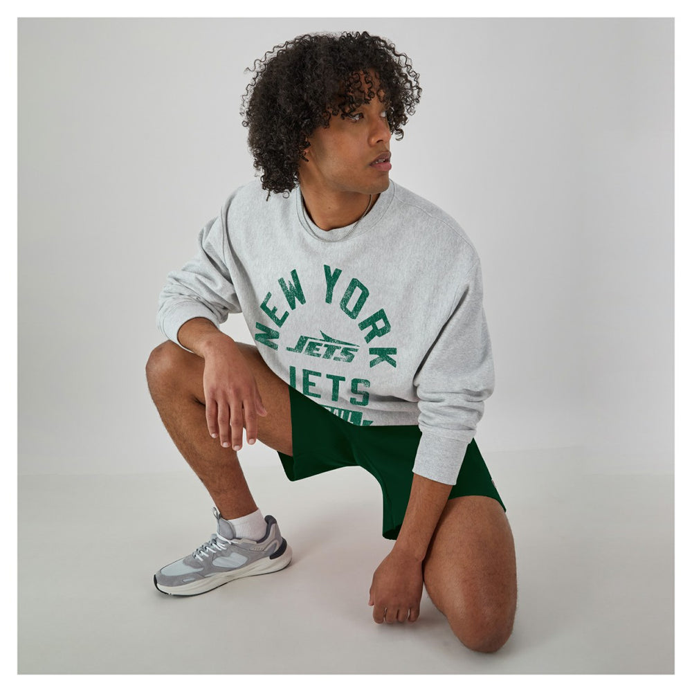 NFL New York Jets Reverse Weave Fleece Pullover Sweatshirt