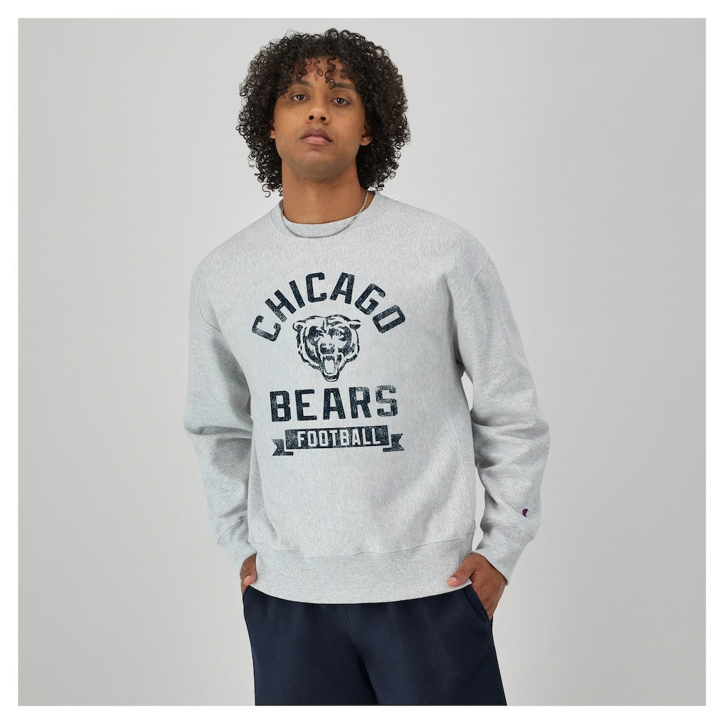 NFL Chicago Bears Reverse Weave Fleece Pullover Sweatshirt