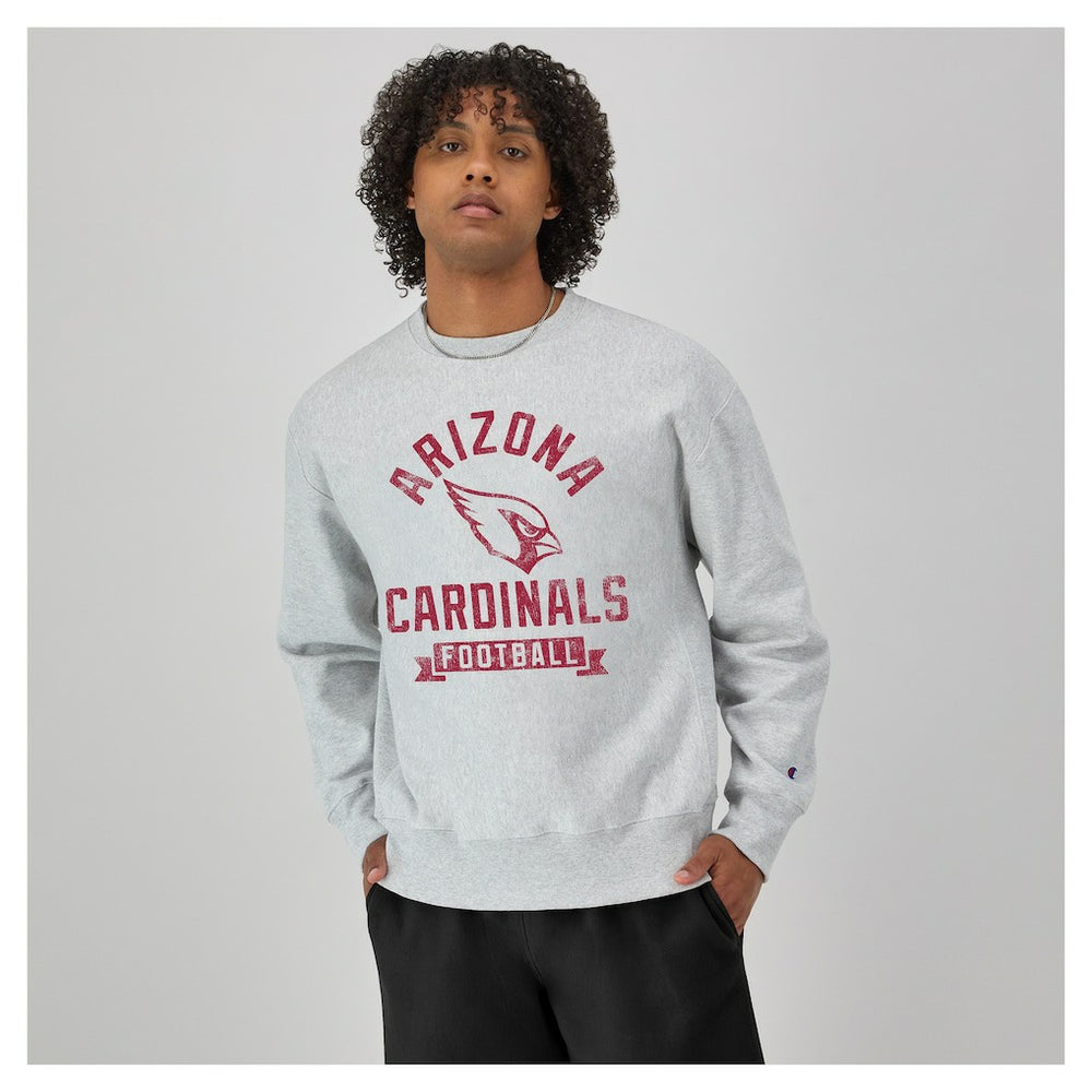 NFL Arizona Cardinals Reverse Weave Fleece Pullover Sweatshirt