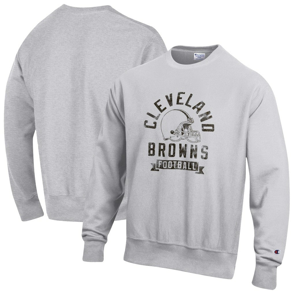 NFL Cleveland Browns Reverse Weave Fleece Pullover Sweatshirt