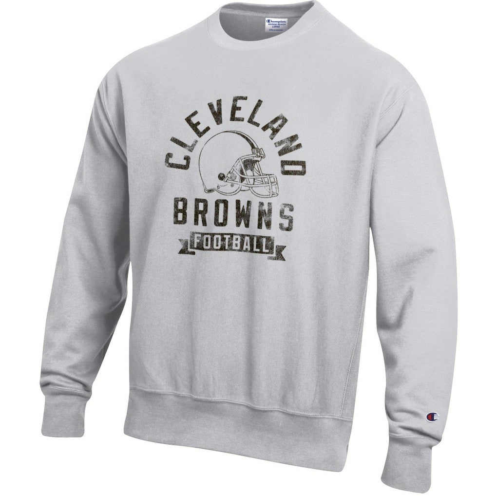 NFL Cleveland Browns Reverse Weave Fleece Pullover Sweatshirt