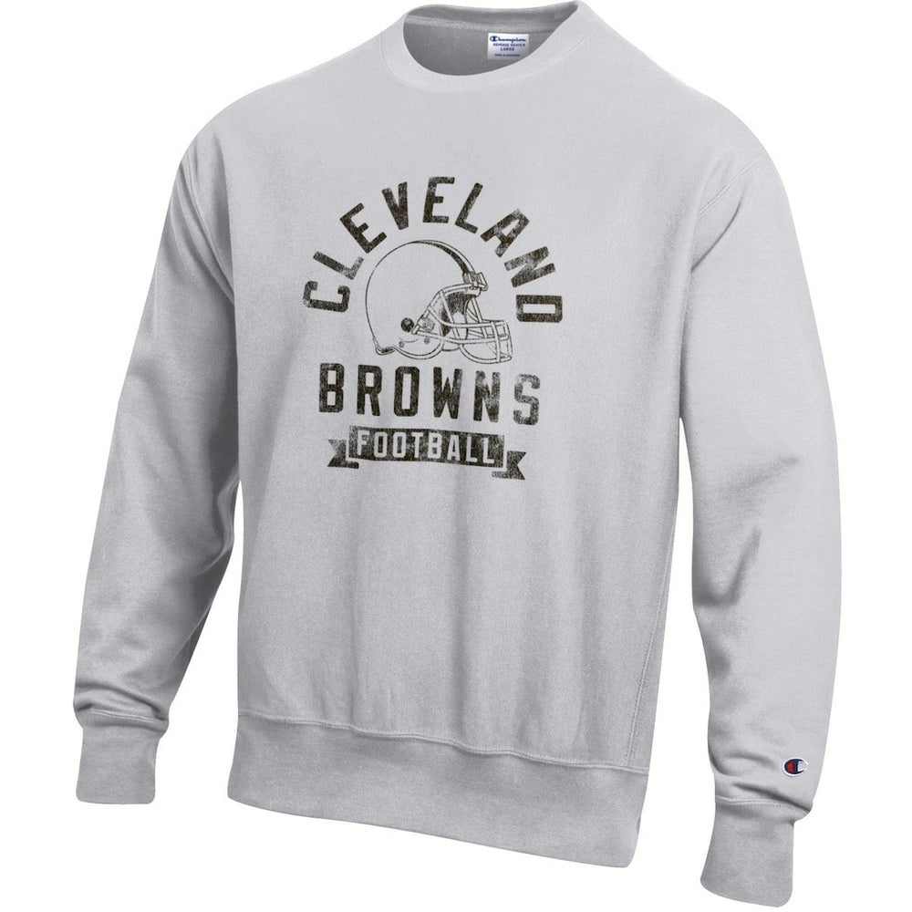 NFL Cleveland Browns Reverse Weave Fleece Pullover Sweatshirt