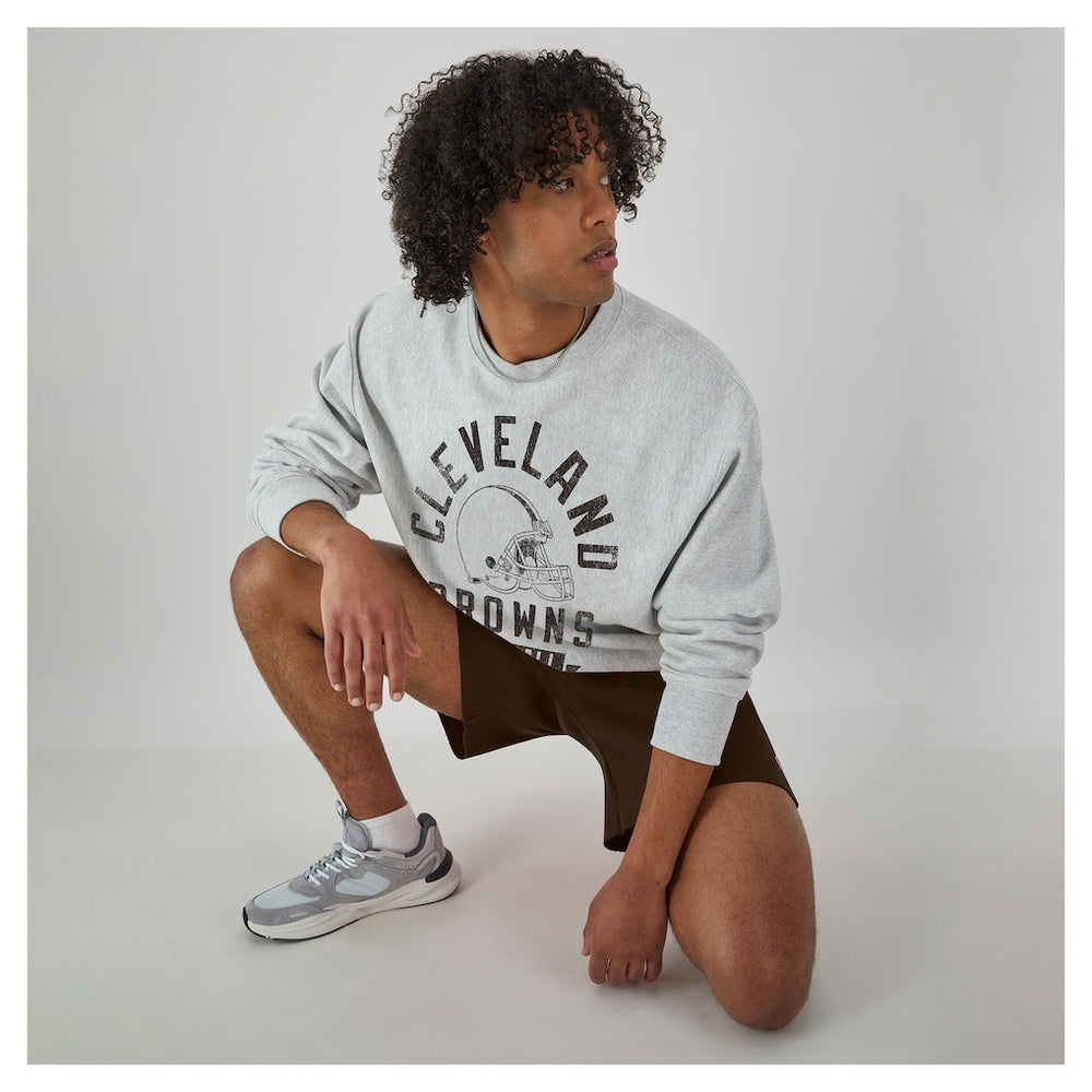 NFL Cleveland Browns Reverse Weave Fleece Pullover Sweatshirt