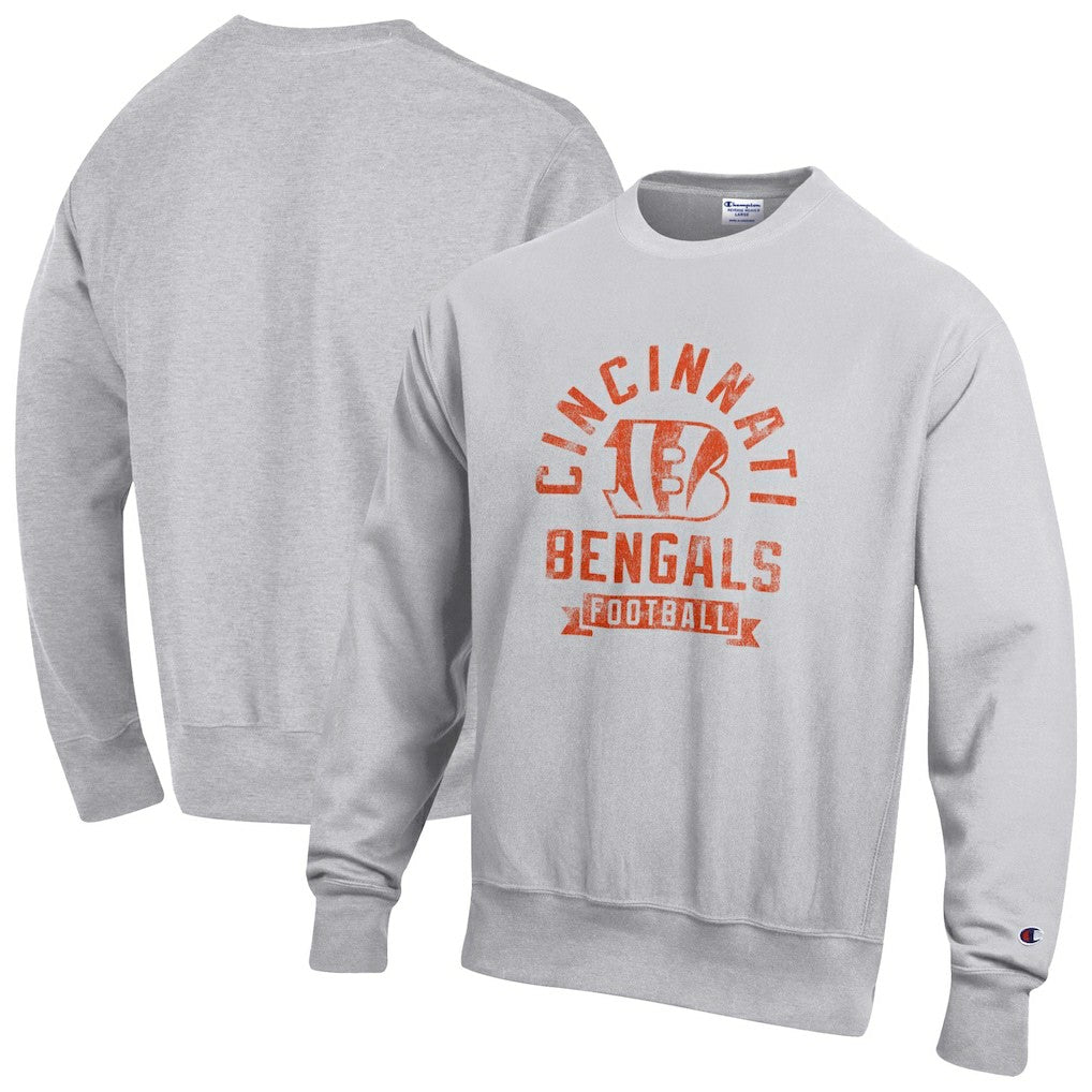 NFL Cincinnati Bengals Reverse Weave Fleece Pullover Sweatshirt