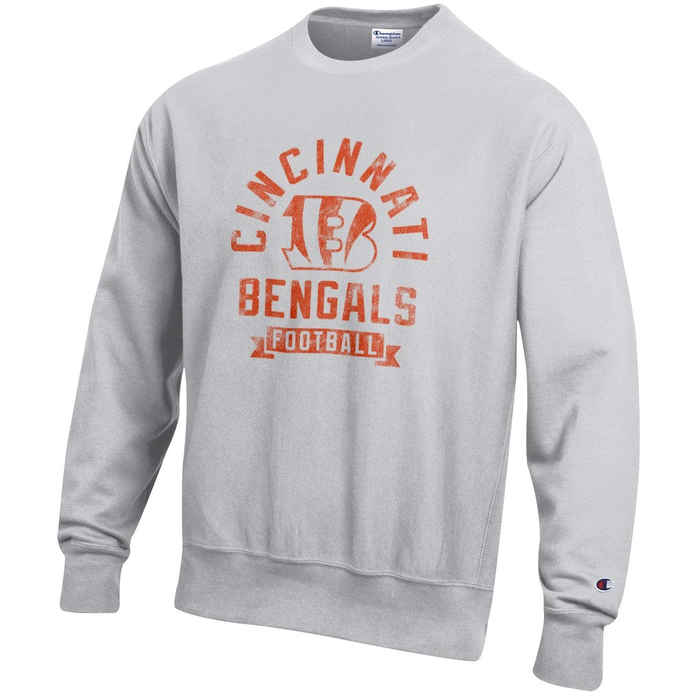 NFL Cincinnati Bengals Reverse Weave Fleece Pullover Sweatshirt