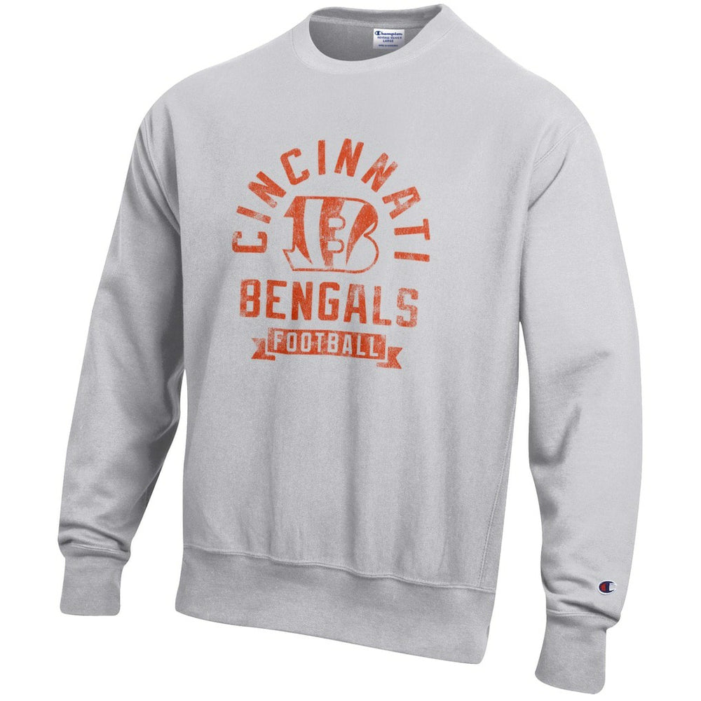 NFL Cincinnati Bengals Reverse Weave Fleece Pullover Sweatshirt