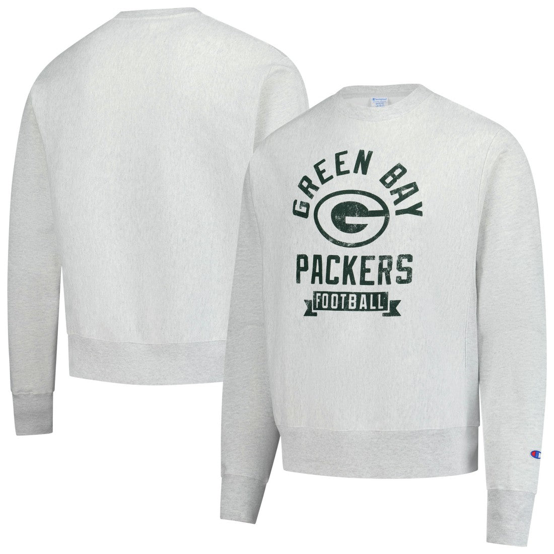 NFL Green Bay Packers Reverse Weave Fleece Pullover Sweatshirt