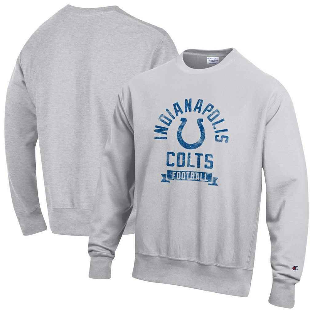 NFL Indianapolis Colts Reverse Weave Fleece Pullover Sweatshirt