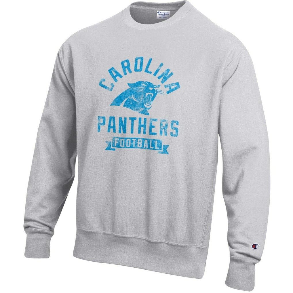 NFL Carolina Panthers Reverse Weave Fleece Pullover Sweatshirt