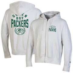 NFL Green Bay Packers Reverse Weave Full-Zip Hoodie