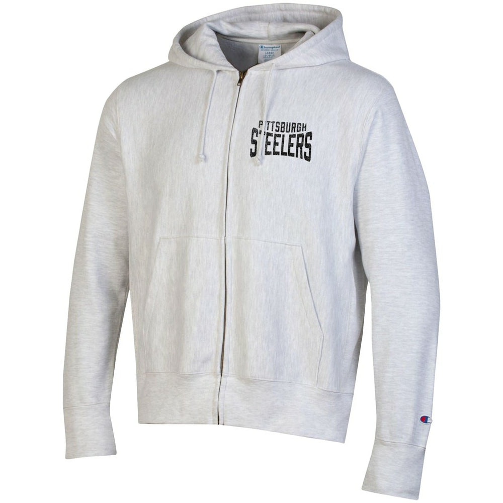 NFL Pittsburgh Steelers Reverse Weave Full-Zip Hoodie