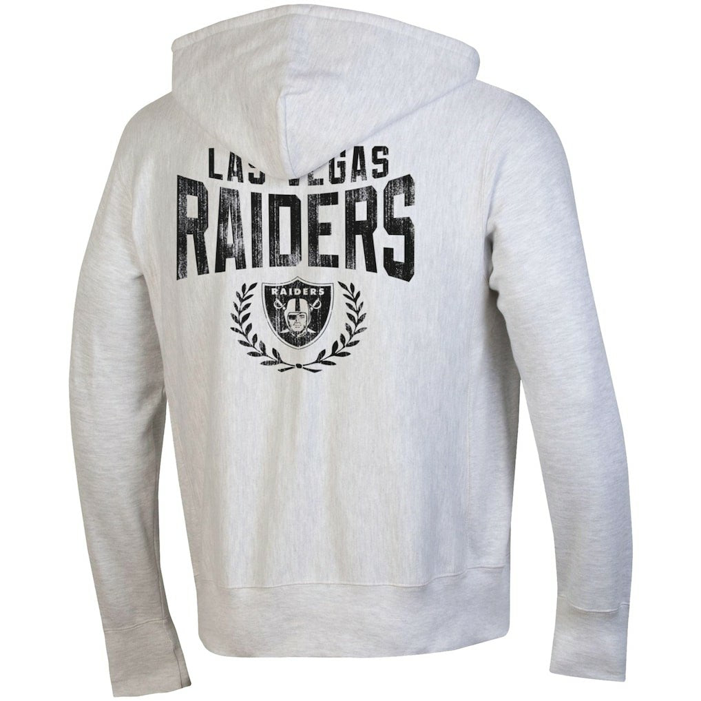 NFL Las Vegas Raiders Reverse Weave Full-Zip Hoodie