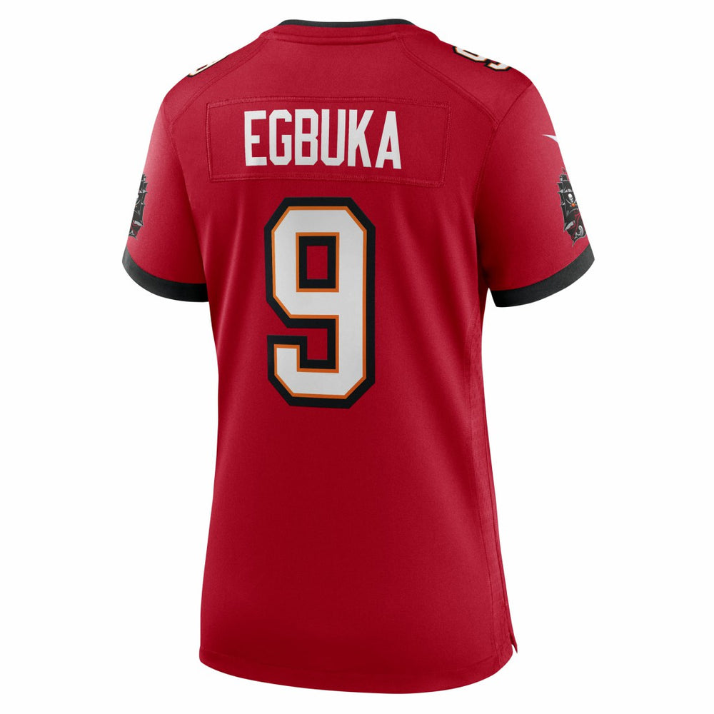 NFL Tampa Bay Buccaneers Emeka Egbuka  Women's 50th Season Team Game Jersey