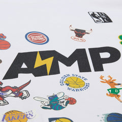 x NBA x AMP T-Shirt - White | Mitchell & Ness on sale