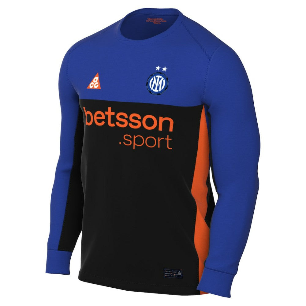 Inter Milan 2025/26 Stadium Replica Long Sleeve Jersey / Soccer On sale