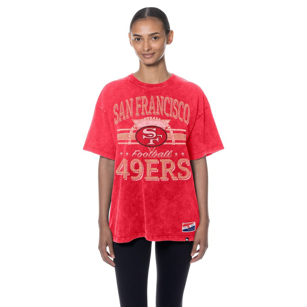 NFL San Francisco 49ers Women's Throwback Oversized T-Shirt