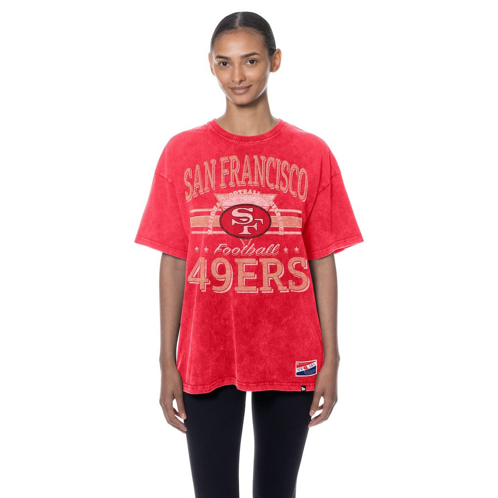 NFL San Francisco 49ers Women's Throwback Oversized T-Shirt