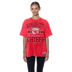 NFL Kansas City Chiefs Women's Throwback Oversized T-Shirt