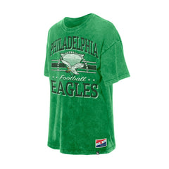NFL Philadelphia Eagles Women's Throwback Oversized T-Shirt