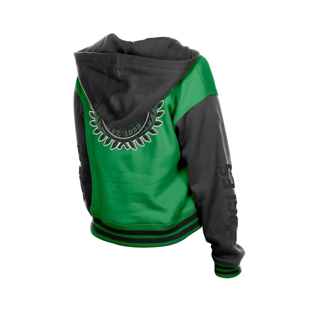 NFL Philadelphia Eagles Women's Throwback Full-Snap Hooded Jacket