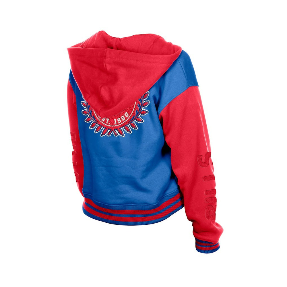 NFL Buffalo Bills Women's Throwback Full-Snap Hooded Jacket