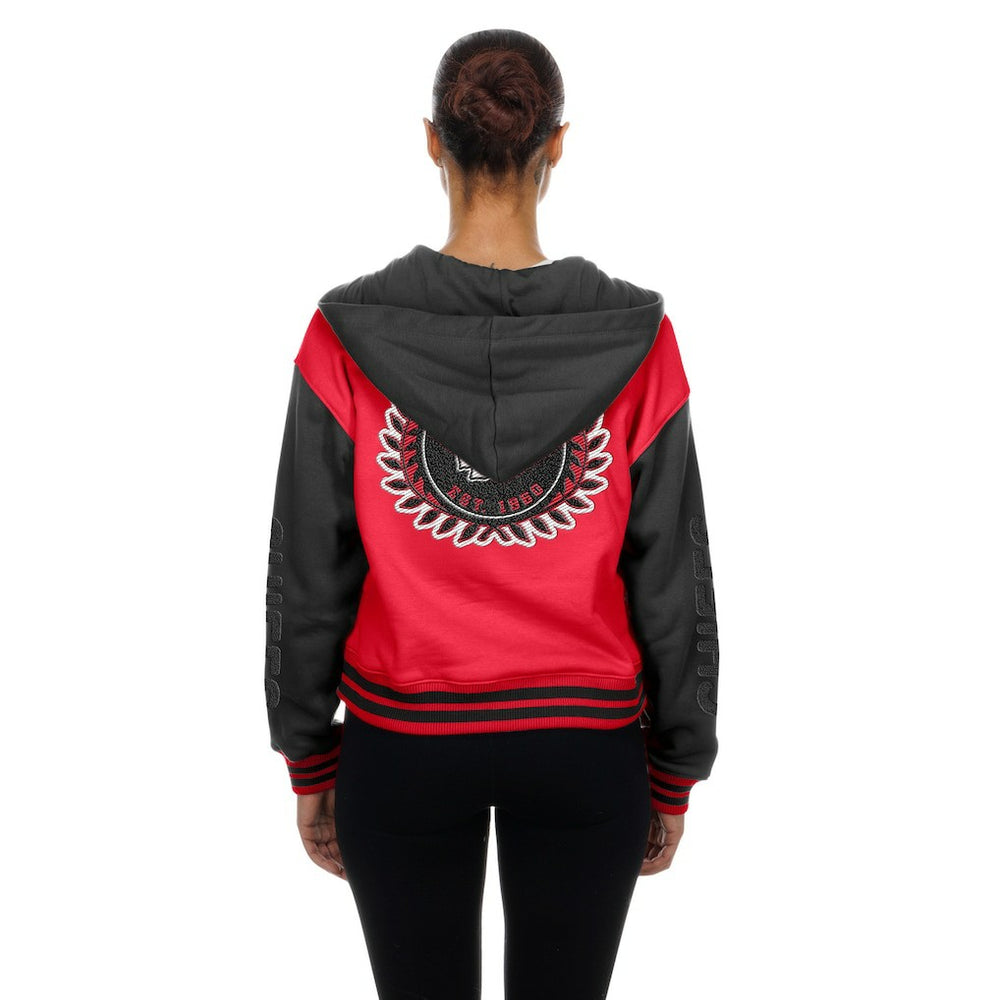 NFL Kansas City Chiefs Women's Throwback Full-Snap Hooded Jacket
