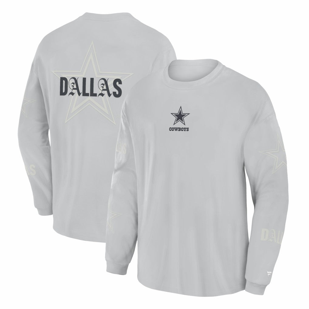 NFL Dallas Cowboys Oversized Type Play Long Sleeve T-Shirt