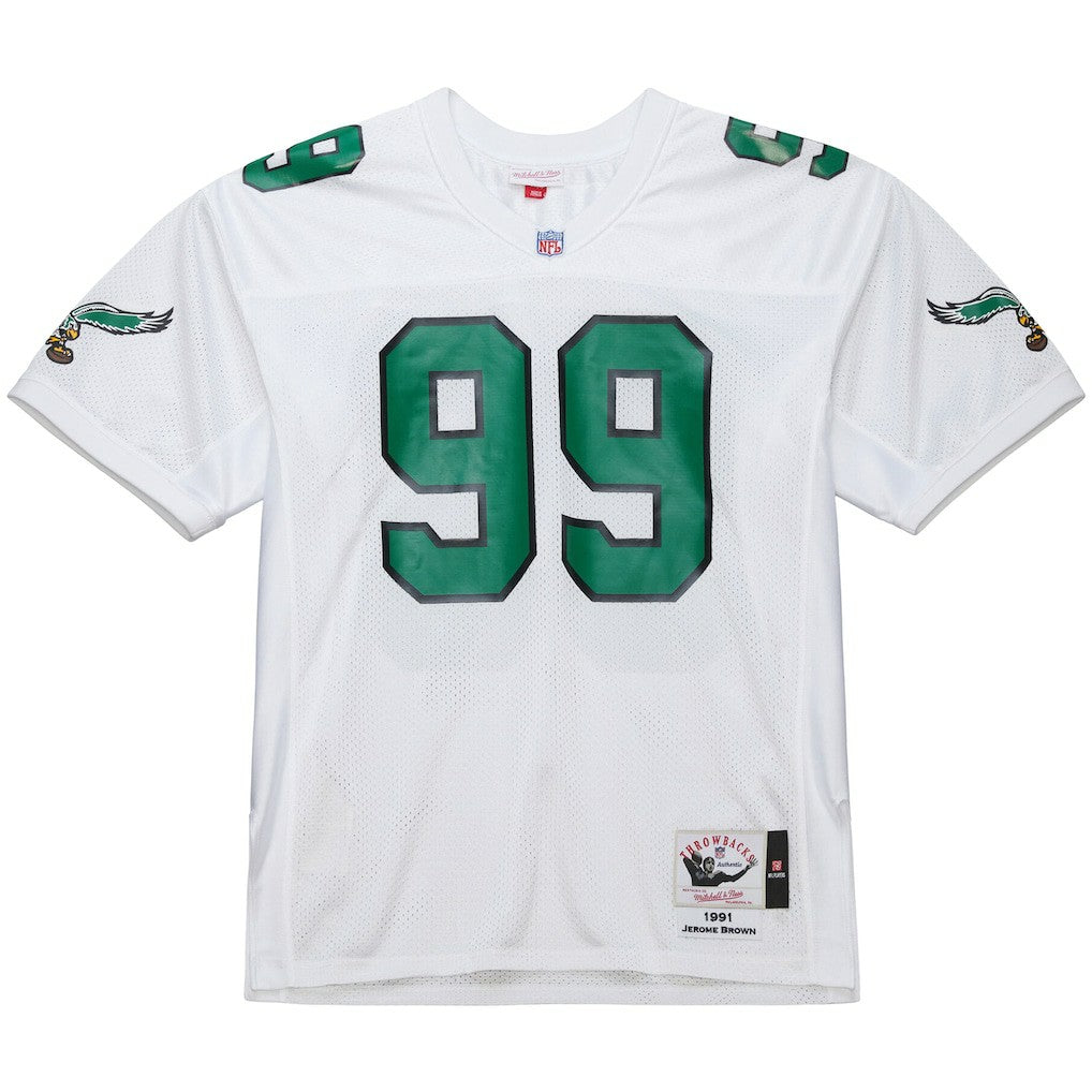 NFL Philadelphia Eagles Jerome Brown  1991 Authentic Throwback Retired Player Jersey